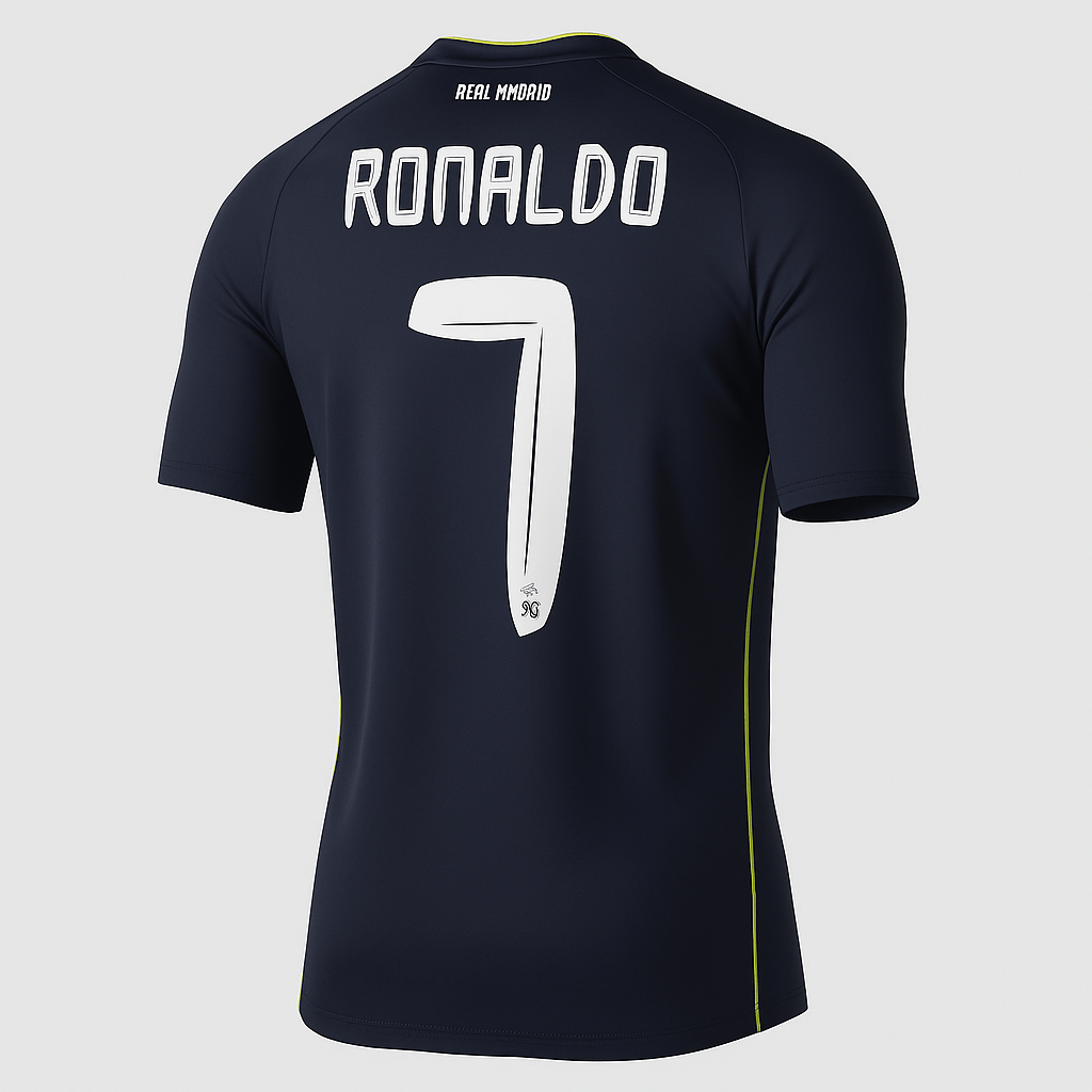 2010–11 Real Madrid Away Ronaldo #7 (New) - Size L