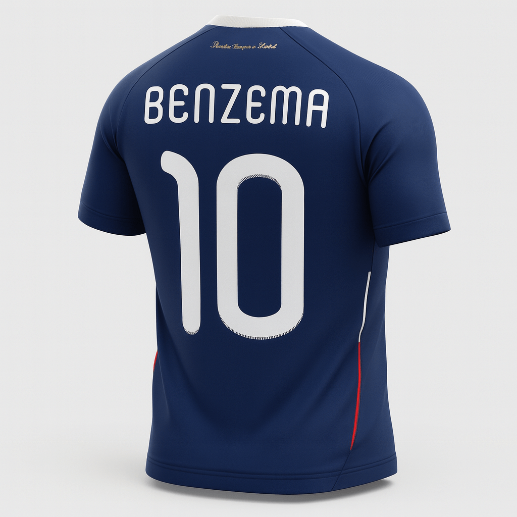 2010 France Home Benzema #10 (New) - Size S