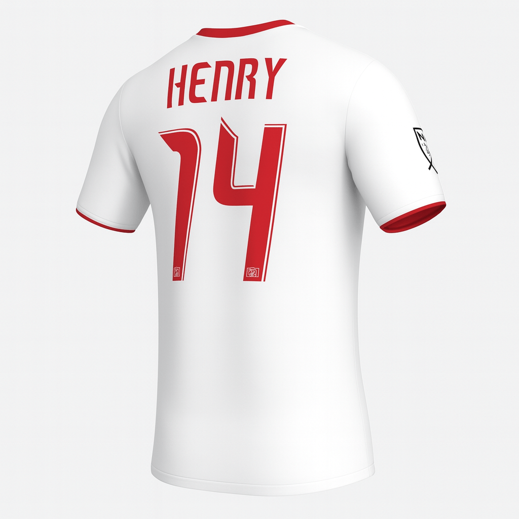 2010 New York Red Bulls Home Henry #14 (New) - Size M