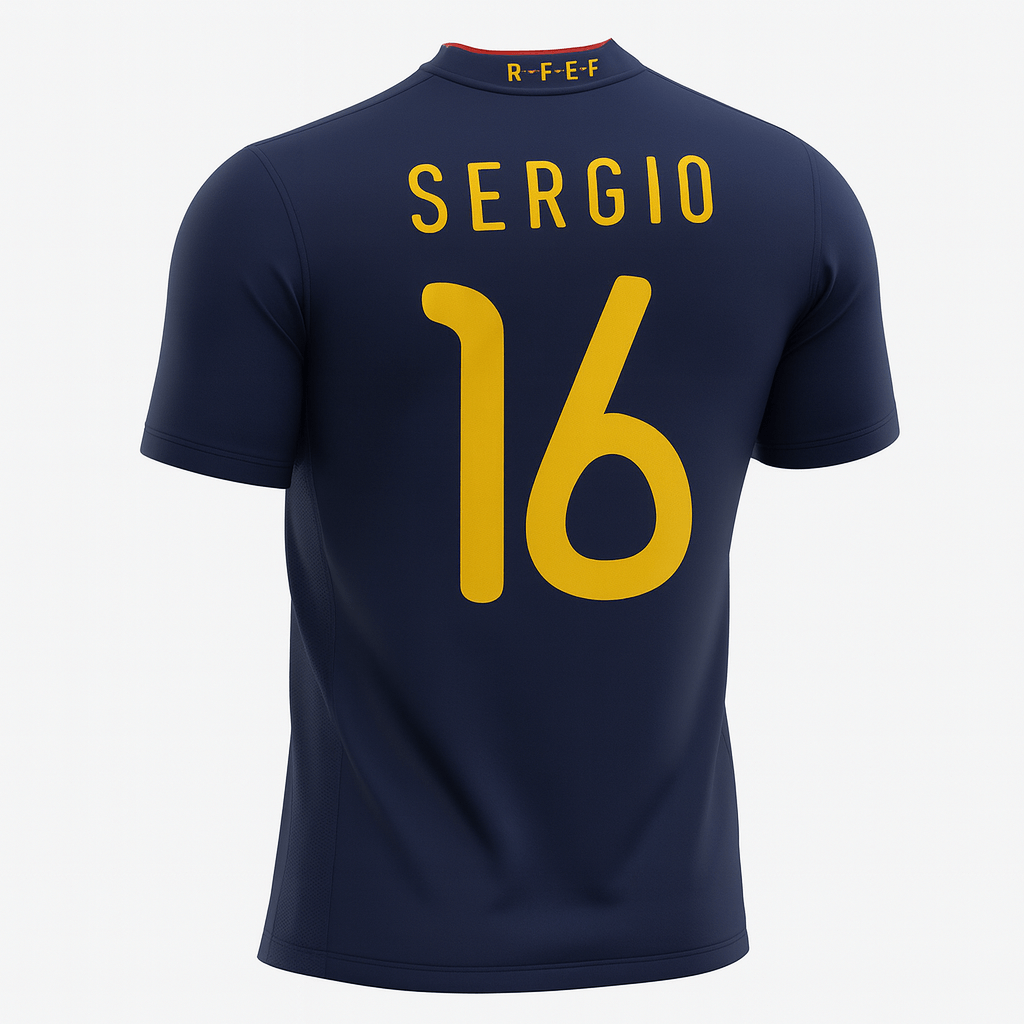 2010 Spain Away Busquets #16 (New) - Size L