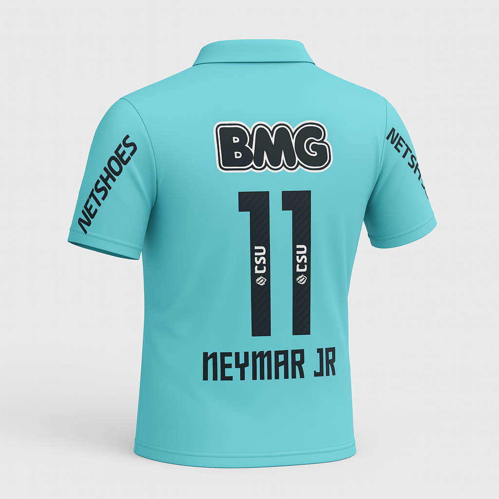 2011–12 Santos Away Neymar #11 (New) - Size XL