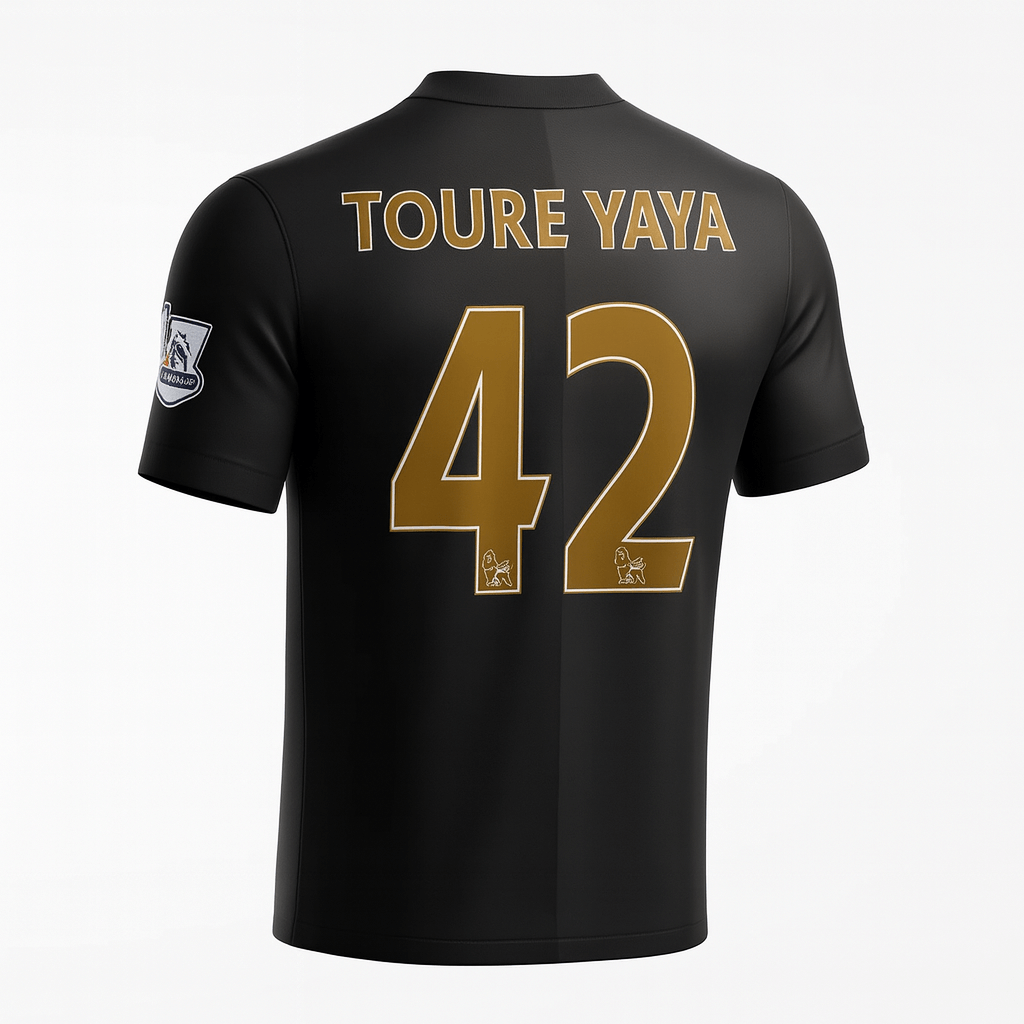 2013–14 Manchester City Away Yaya Toure #42 (New) - Size S