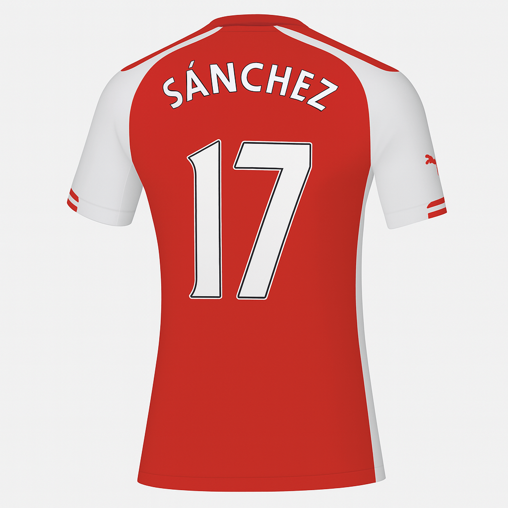 2014–15 Arsenal Home Alexis #17 (New) - Size M