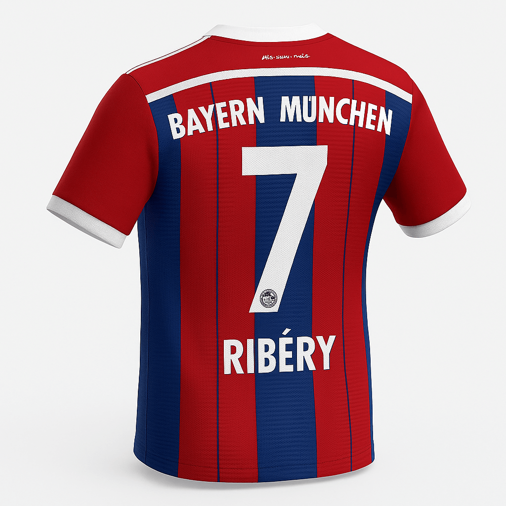2014–15 Bayern Munich Home Ribery #7 (New) - Size XS