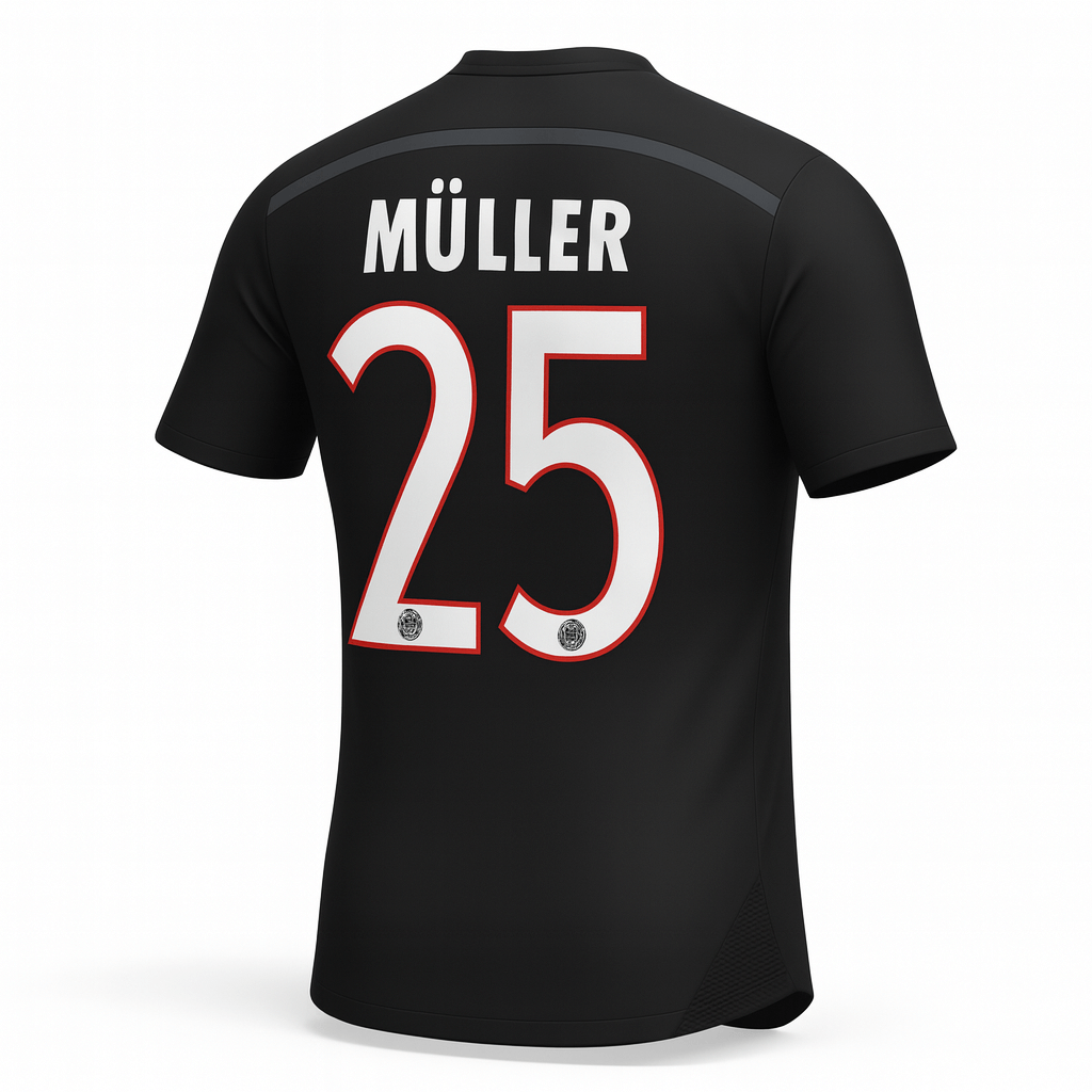 2014–15 Bayern Munich Third Muller #25 (New) - Size XL