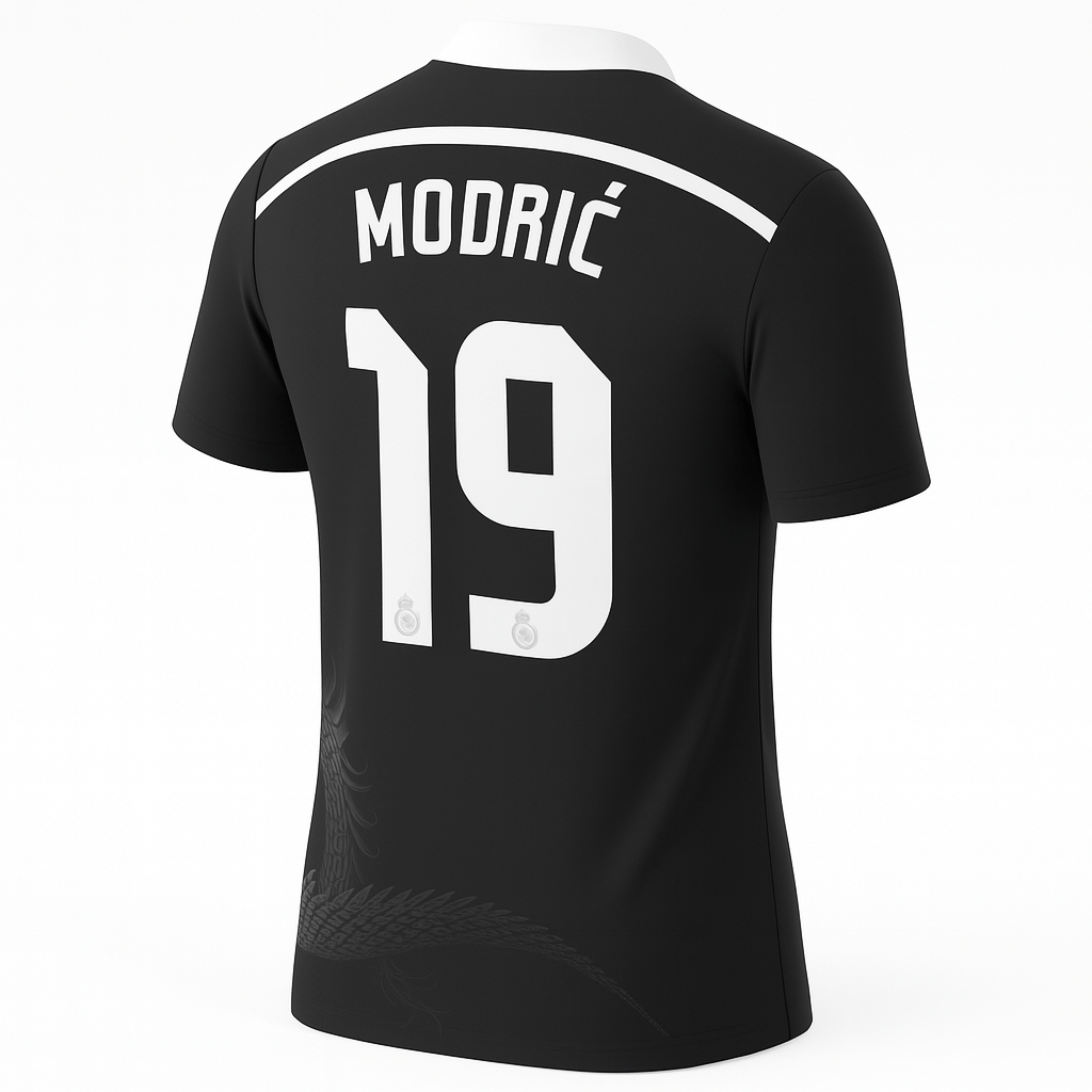 2014–15 Real Madrid Third Modric #19 (New) - Size S