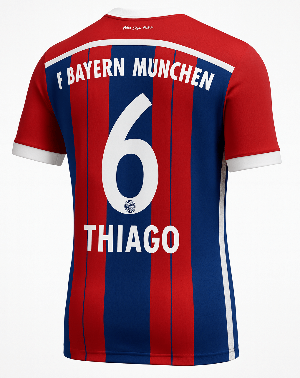 2014–15 Bayern Munich Home Thiago #6 (New) - Size M