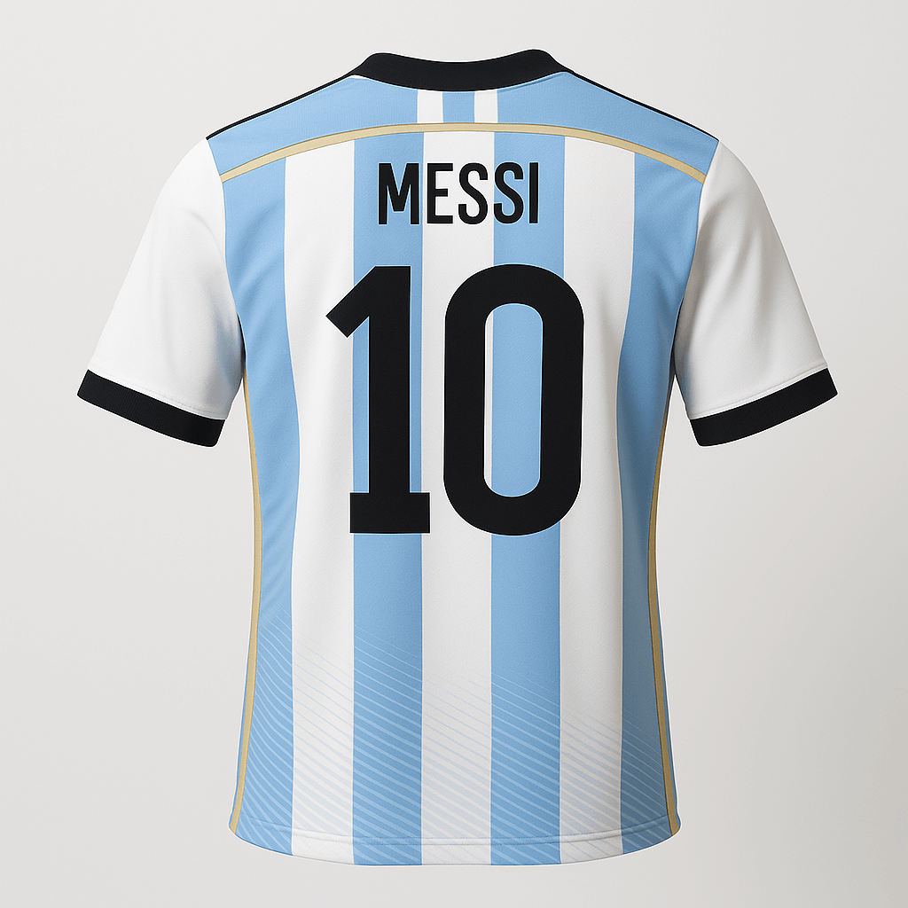 2014 Argentina Home Messi #10 (New) - Size XS