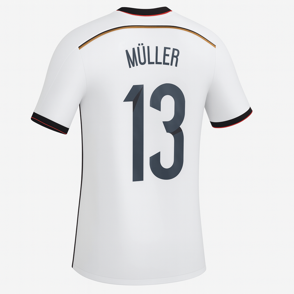 2014 Germany Home Muller #13 (New) - Size S