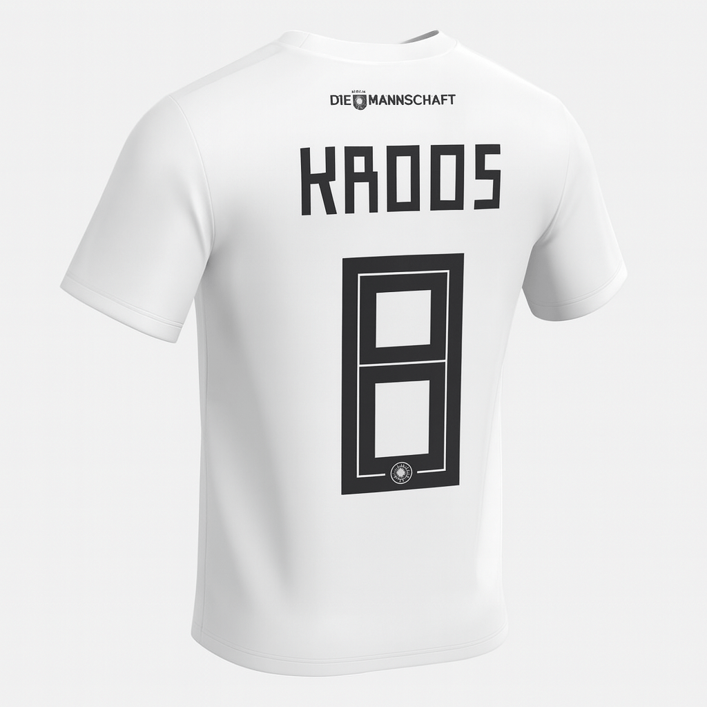 2018 Germany Home Kroos #18 (New) - Size M
