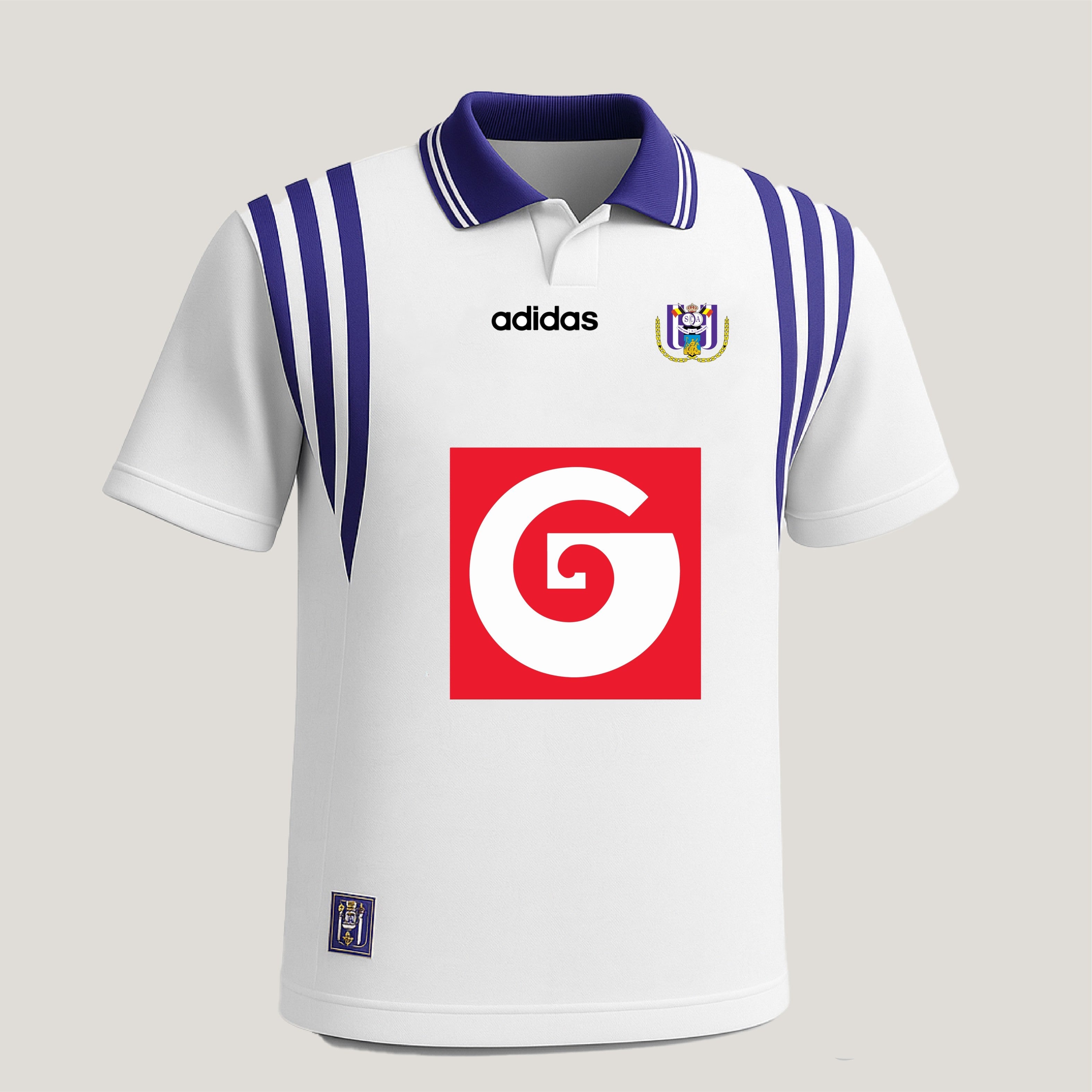 Anderlecht 1996-1997 Away (Feels Like New) - Size M