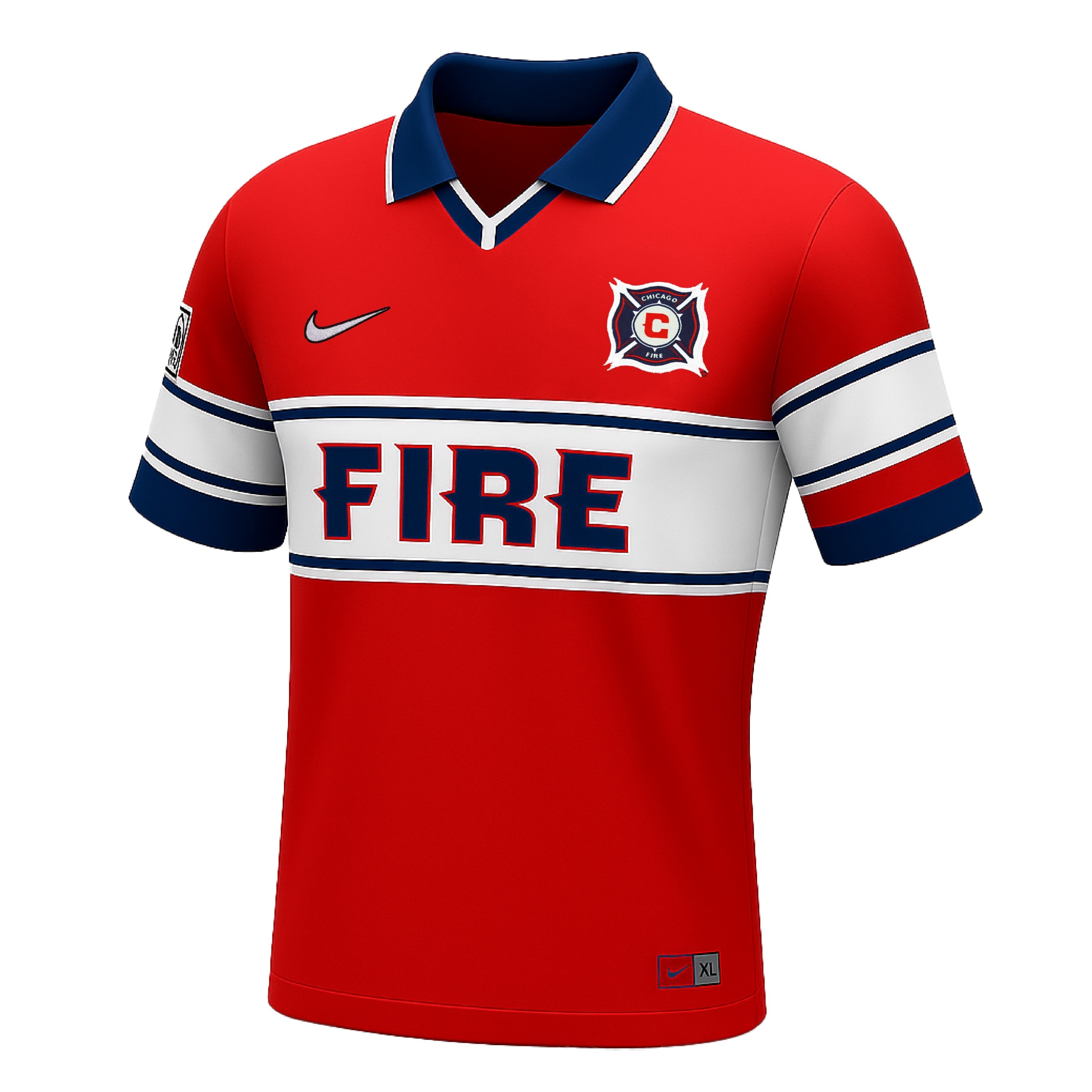 Chicago Fire 1997-1998 Home (Feels Like New) - Size S