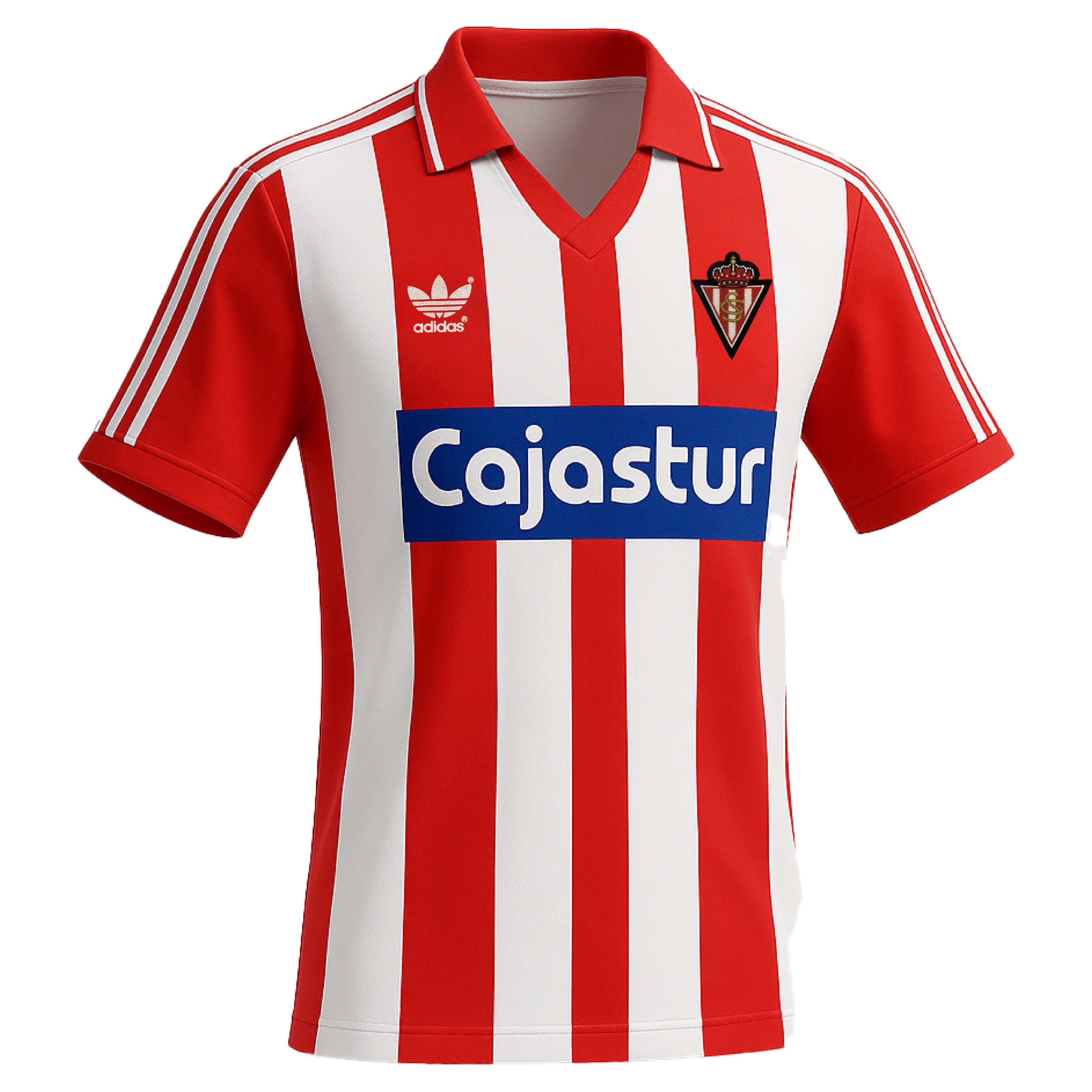 Gijon 1986-1987 Home (Very Good Condition) - Size XXL