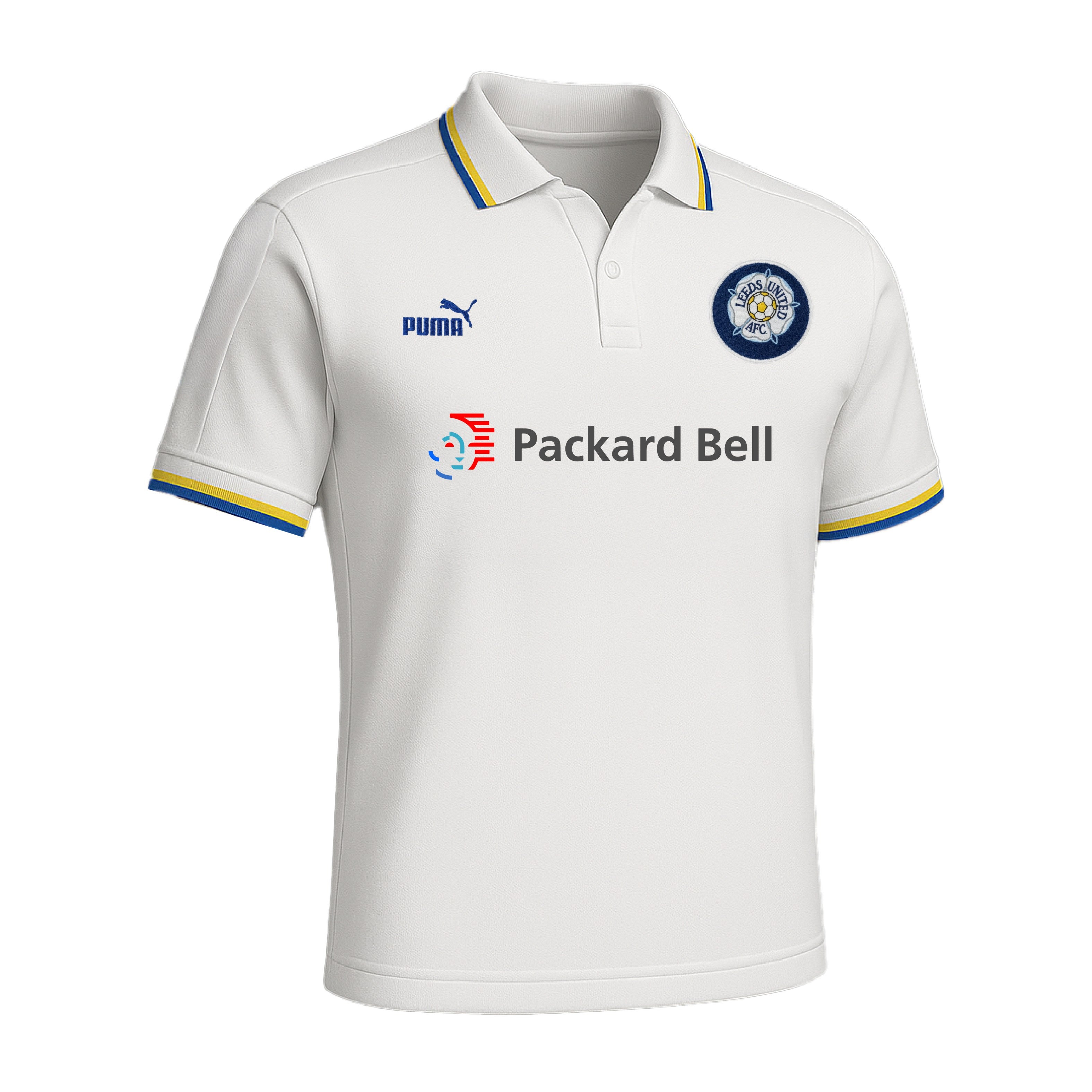 Leeds United 1997-1998 Home (Feels Like New) - Size XS