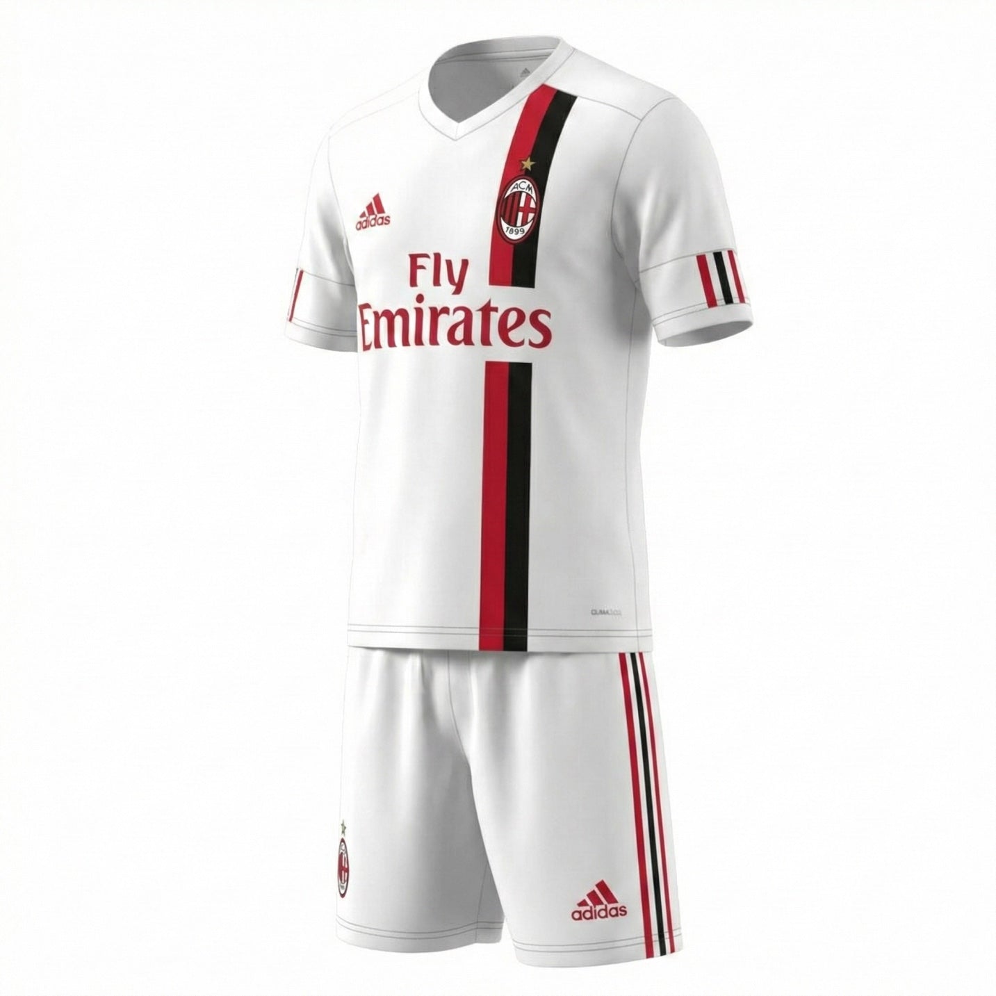 AC Milan Away 2011/2012 Kids Kit (New) - Size 26