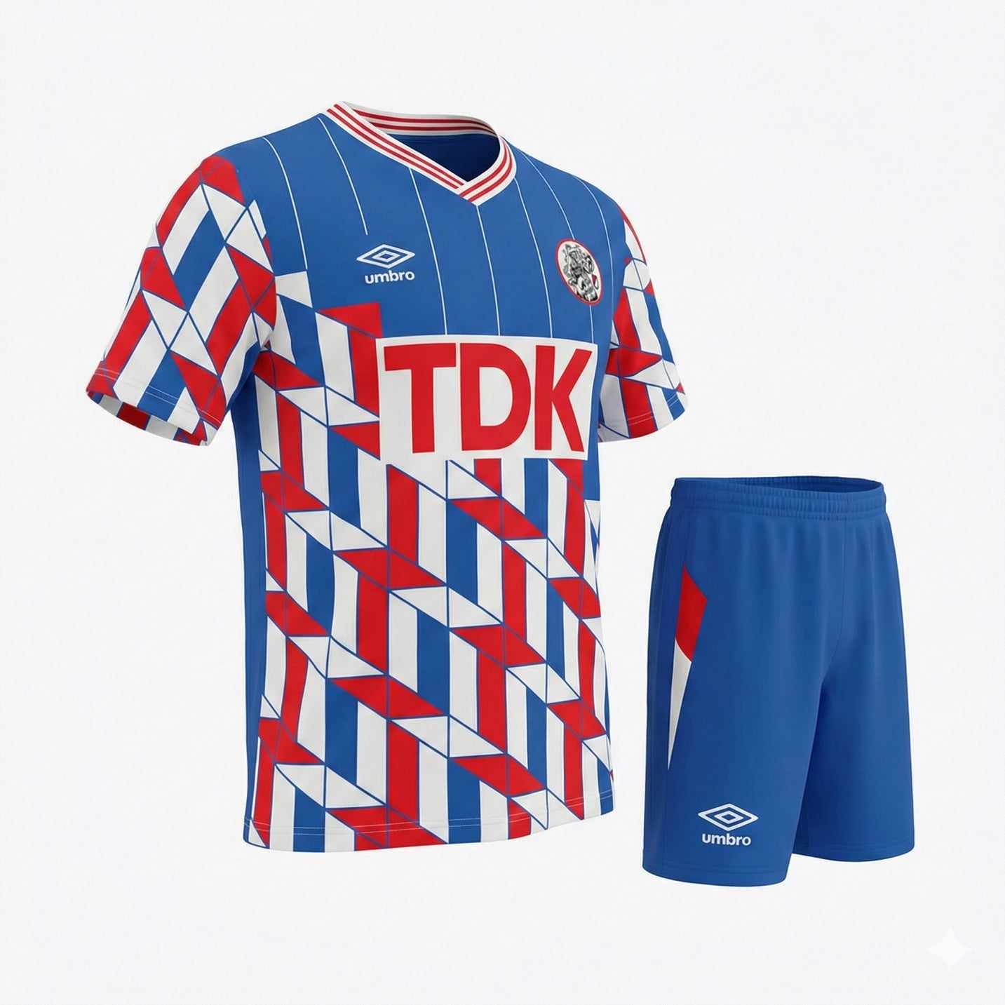 Ajax Away 1989/1990 Kids Kit (Very Good Condition) - Size 24