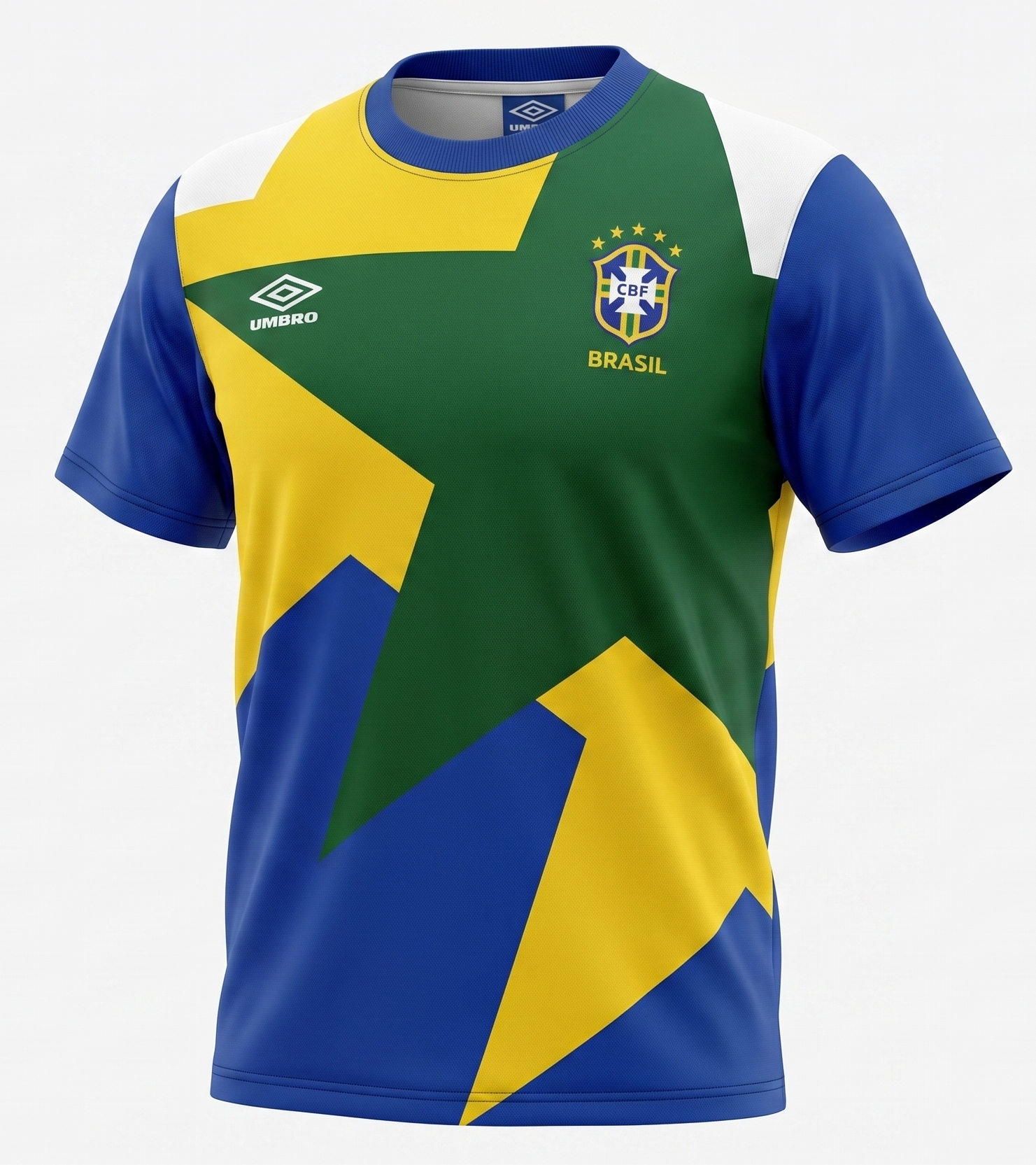 Brazil Blue Yellow Tracksuit 1993/94 - Size S