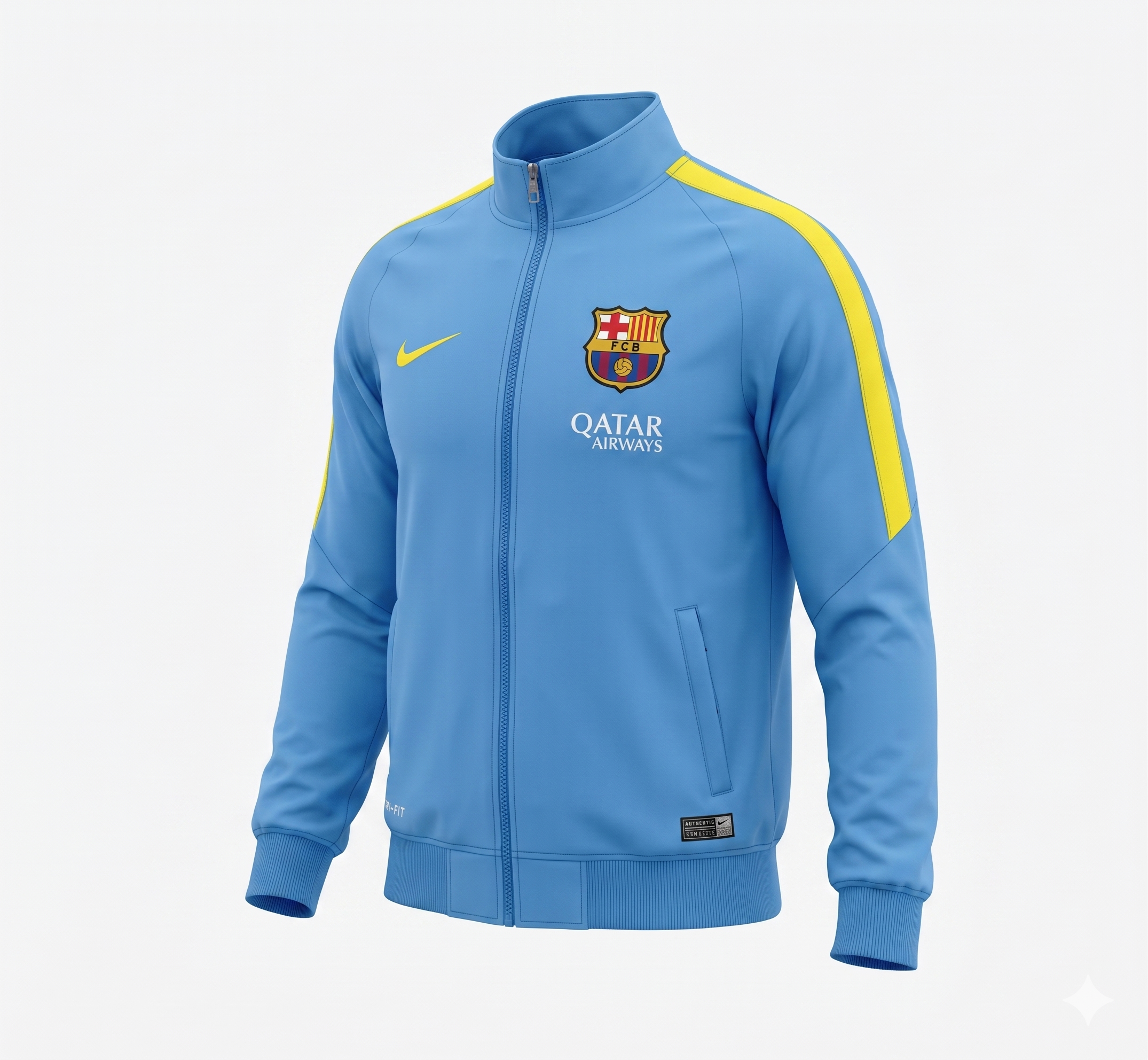 Barcelona Away Jacket 2015-2016 - Size S