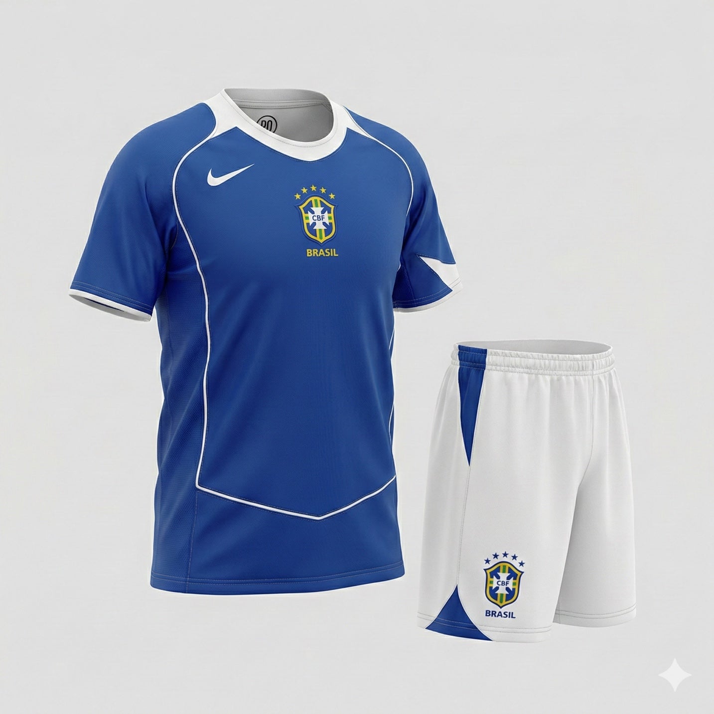 Brazil Away 2004 Kids Kit (Feels Like New) - Size 16