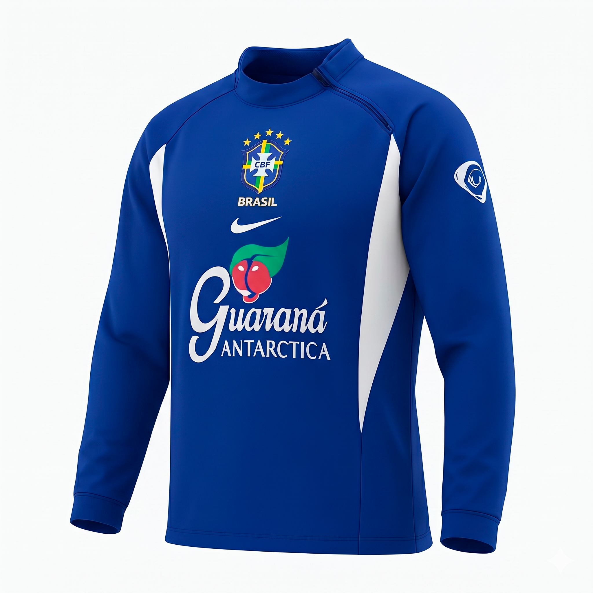 Brazil 2002 Away Hoodie - Size S