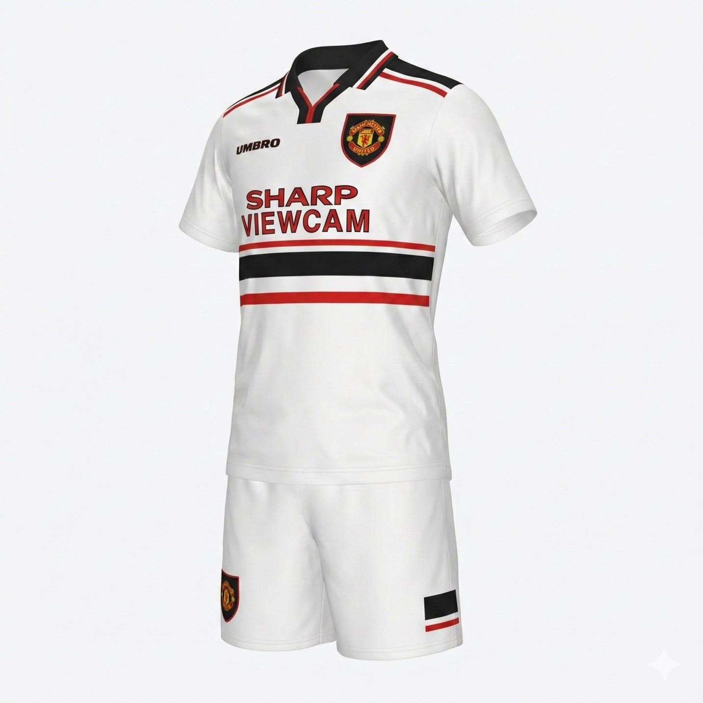 Manchester United Away 1997/1999 Kids Kit (Feels Like New) - Size 20
