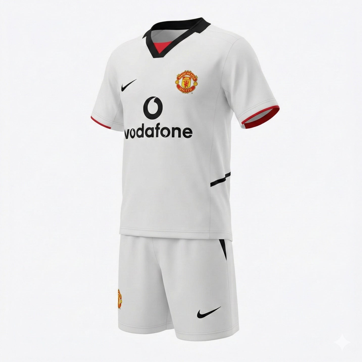 Manchester United Away 2002/2003 Kids Kit (Feels Like New) - Size 16