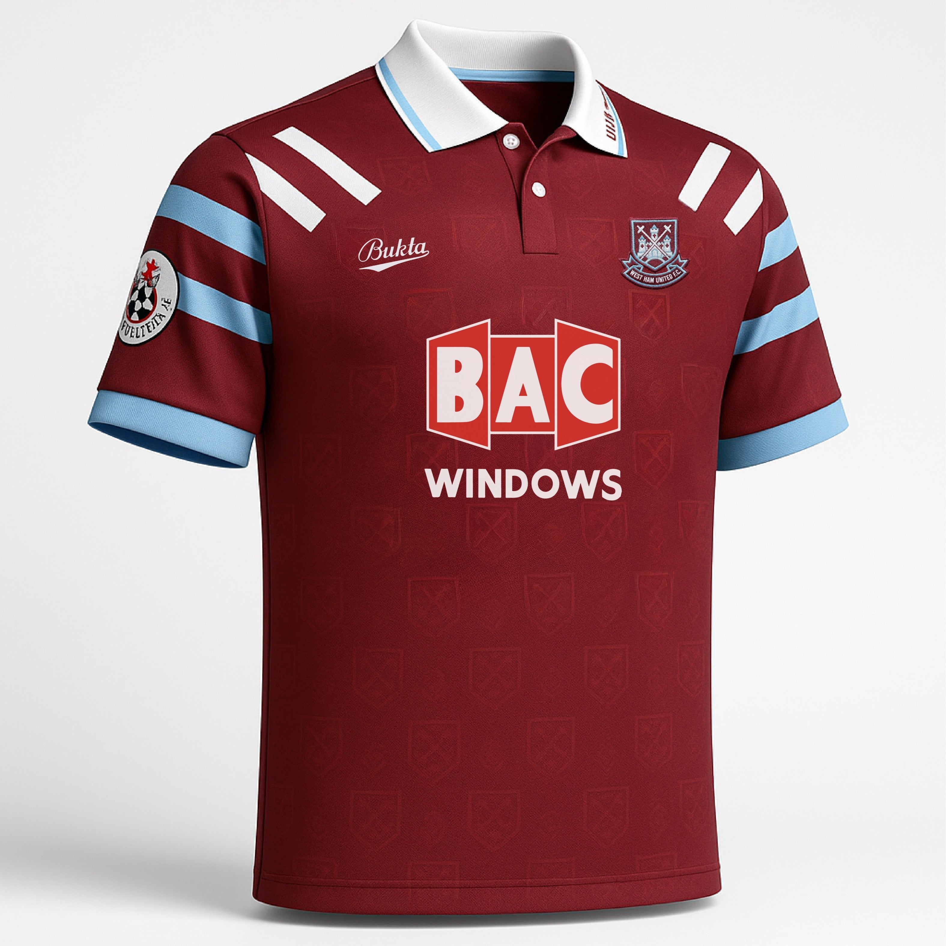 West Ham 1991-1992 Home (Feels Like New) - Size XXL