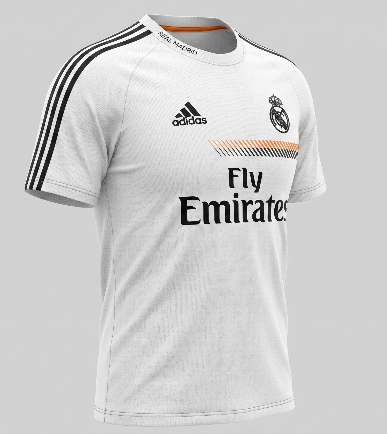 Real Madrid White Black Tracksuit 2013/14 - Size XS
