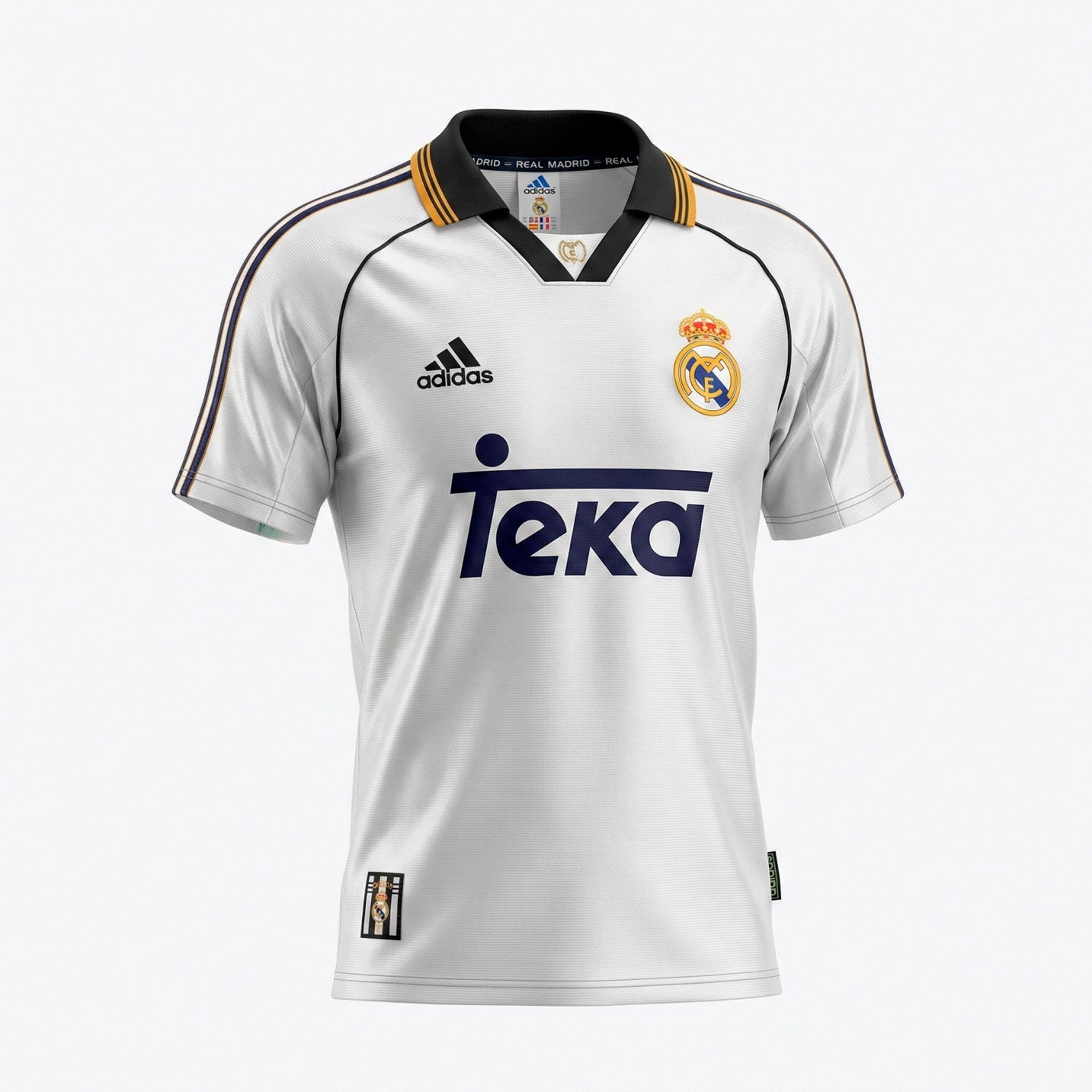 Real Madrid 1998-2000 Home (Feels Like New) - Size S