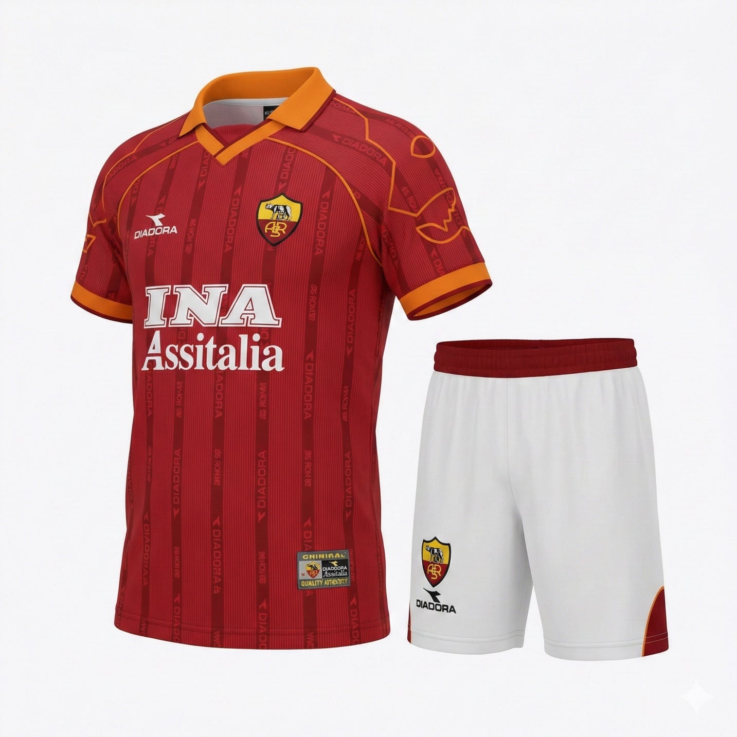 Roma Home 1999/2000 Kids Kit (Feels Like New) - Size 24