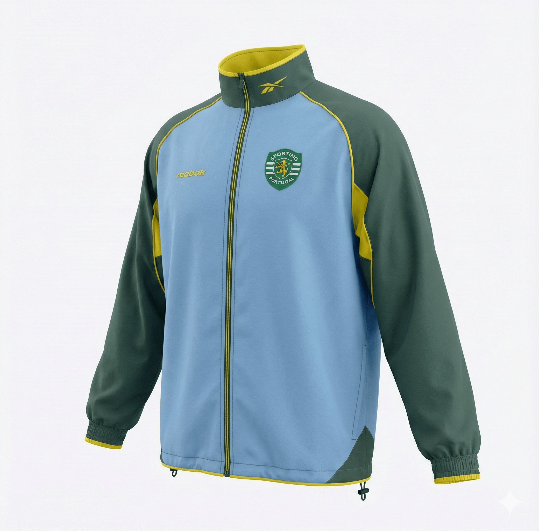 Sporting Lisbon 02-03 Home Jacket - Size M