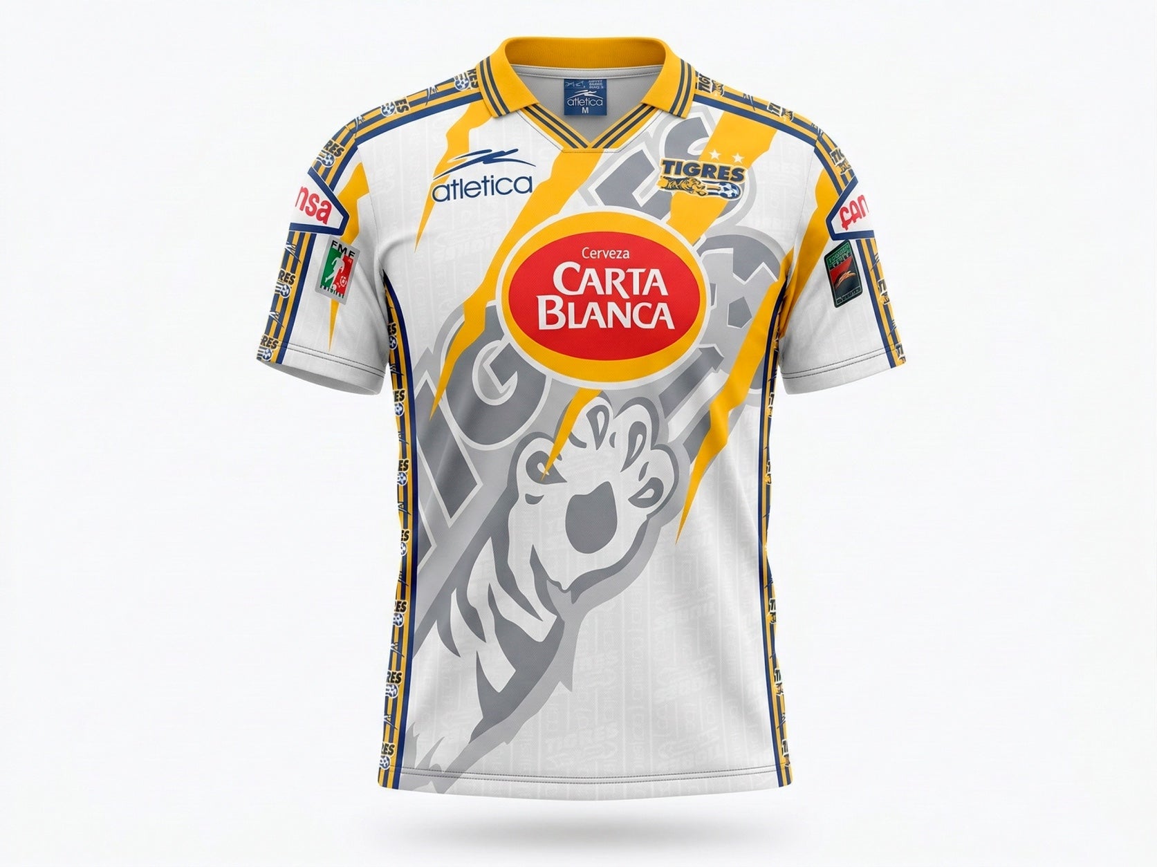 Tigres 1997-1998 Away (Feels Like New) - Size XL
