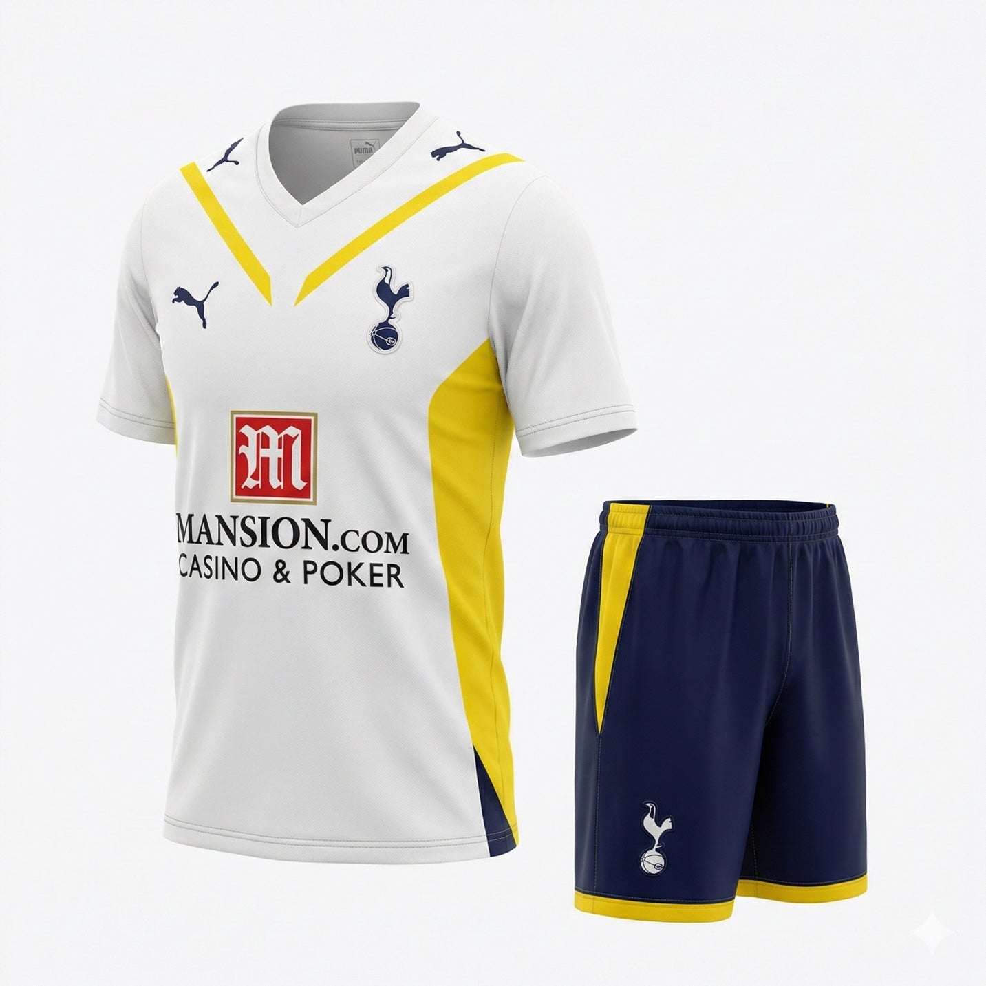 Tottenham Hotspur Home 2009/2010 Kids Kit (New) - Size 20