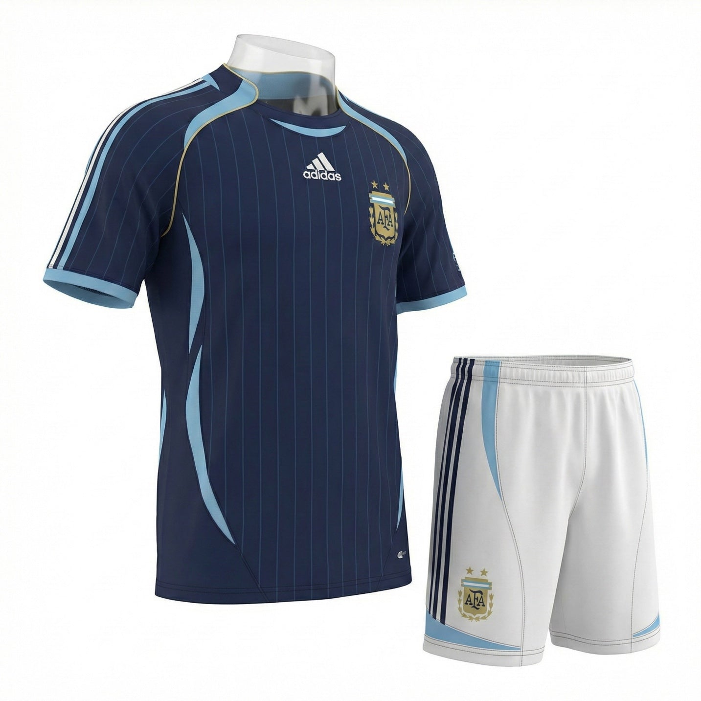 Argentina Away 2006 Kids Kit (New) - Size 24