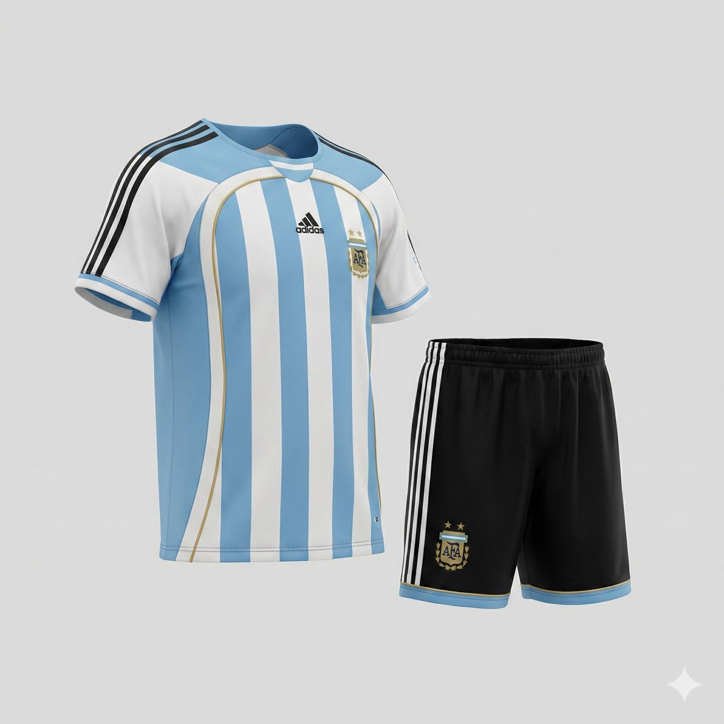 Argentina Home 2006 Kids Kit (New) - Size 28