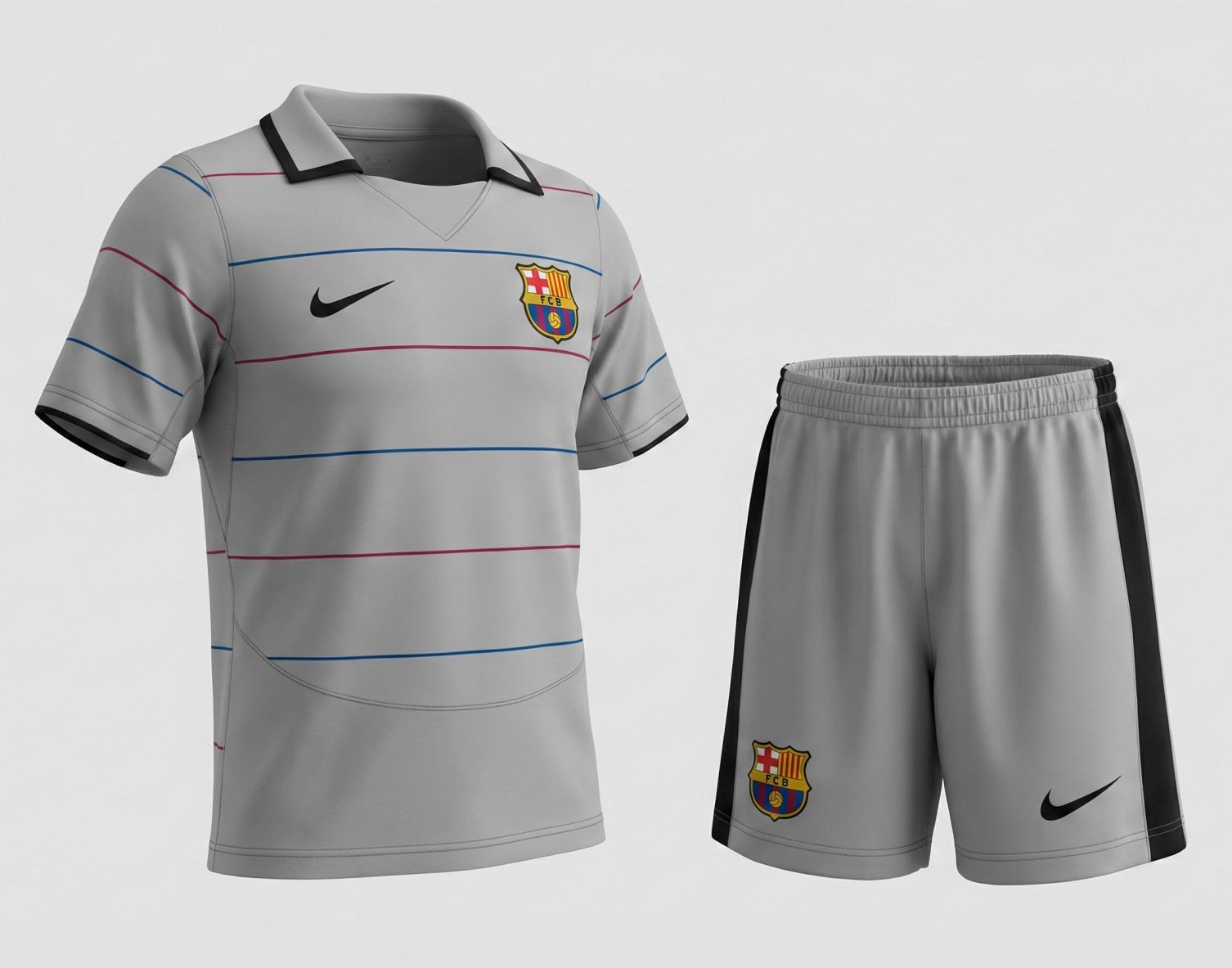 Barcelona Away 2003/2004 Kids Kit (Feels Like New) - Size 16