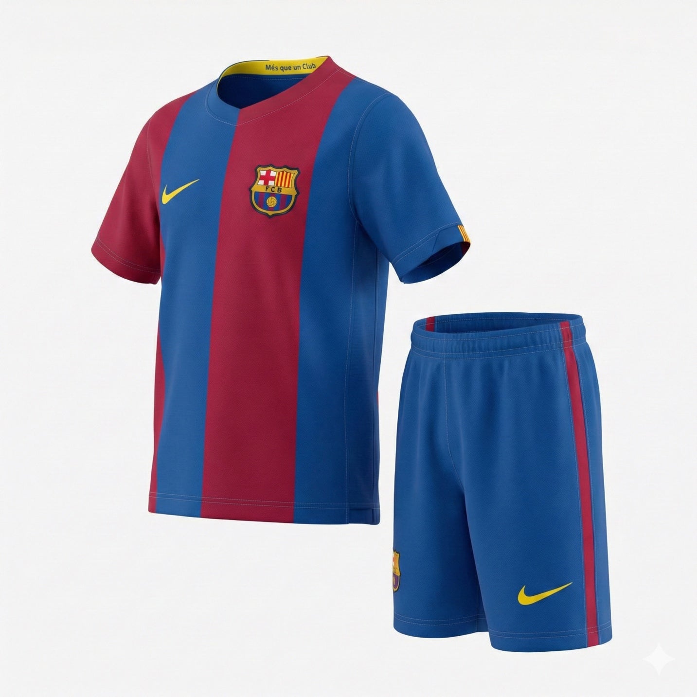 Barcelona Home 2006/2007 Kids Kit (New) - Size 24