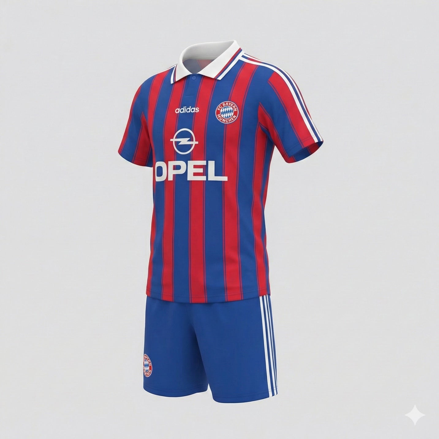 Bayern Munich Home 1995/1997 Kids Kit (Feels Like New) - Size 18