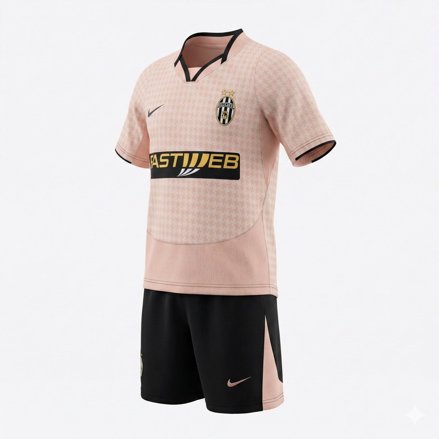 Juventus Away 2003/2004 Kids Kit (Feels Like New) - Size 24