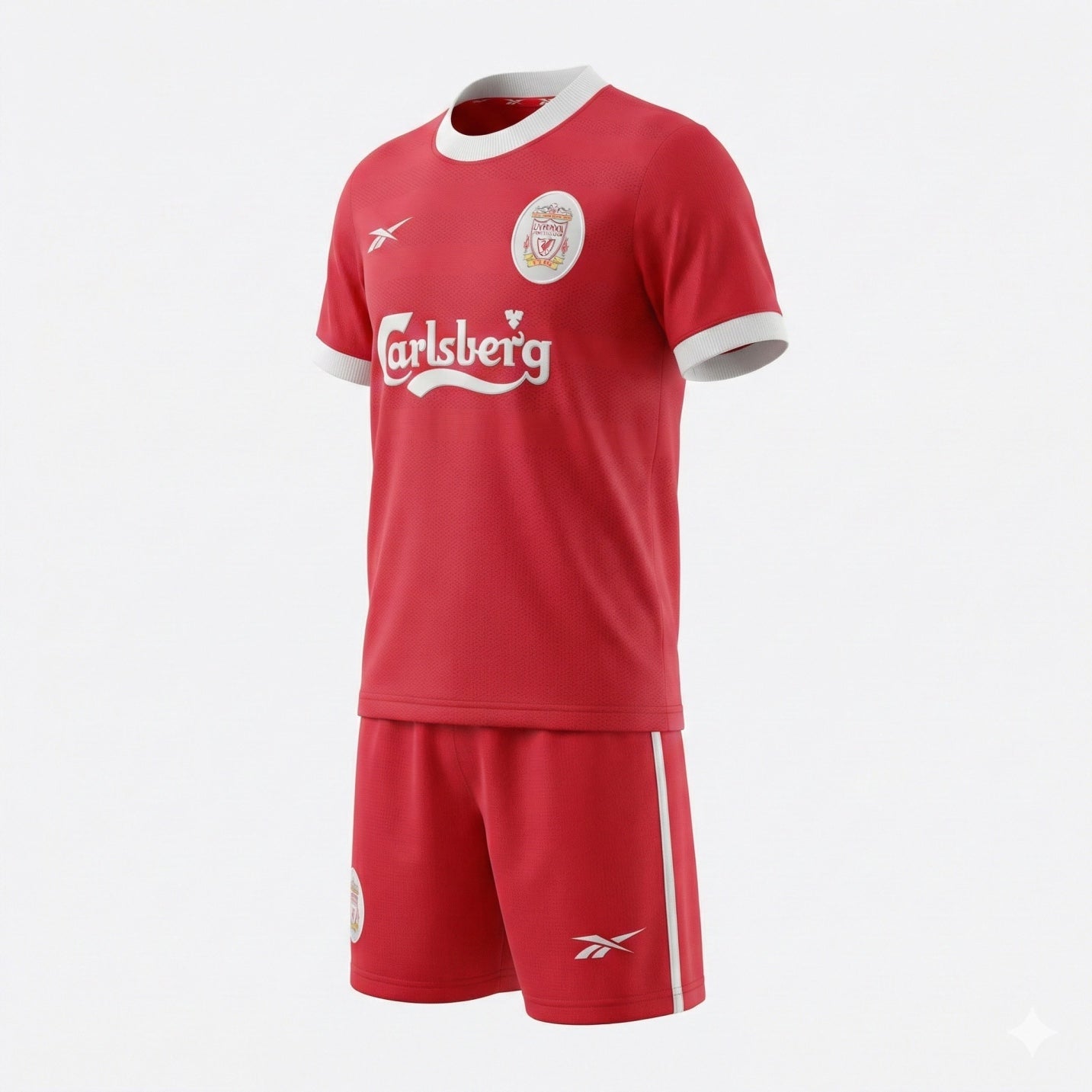 Liverpool Home 1997/1998 Kids Kit (Feels Like New) - Size 20