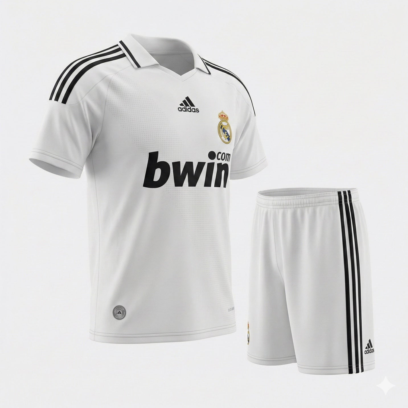 Real Madrid Home 2008/2009 Kids Kit (New) - Size 18