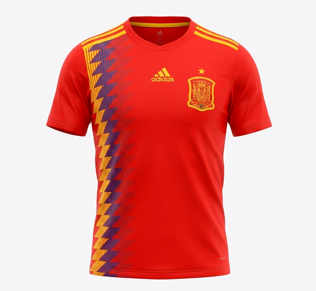 Spain 2017-2018 Home (New) - Size XXL