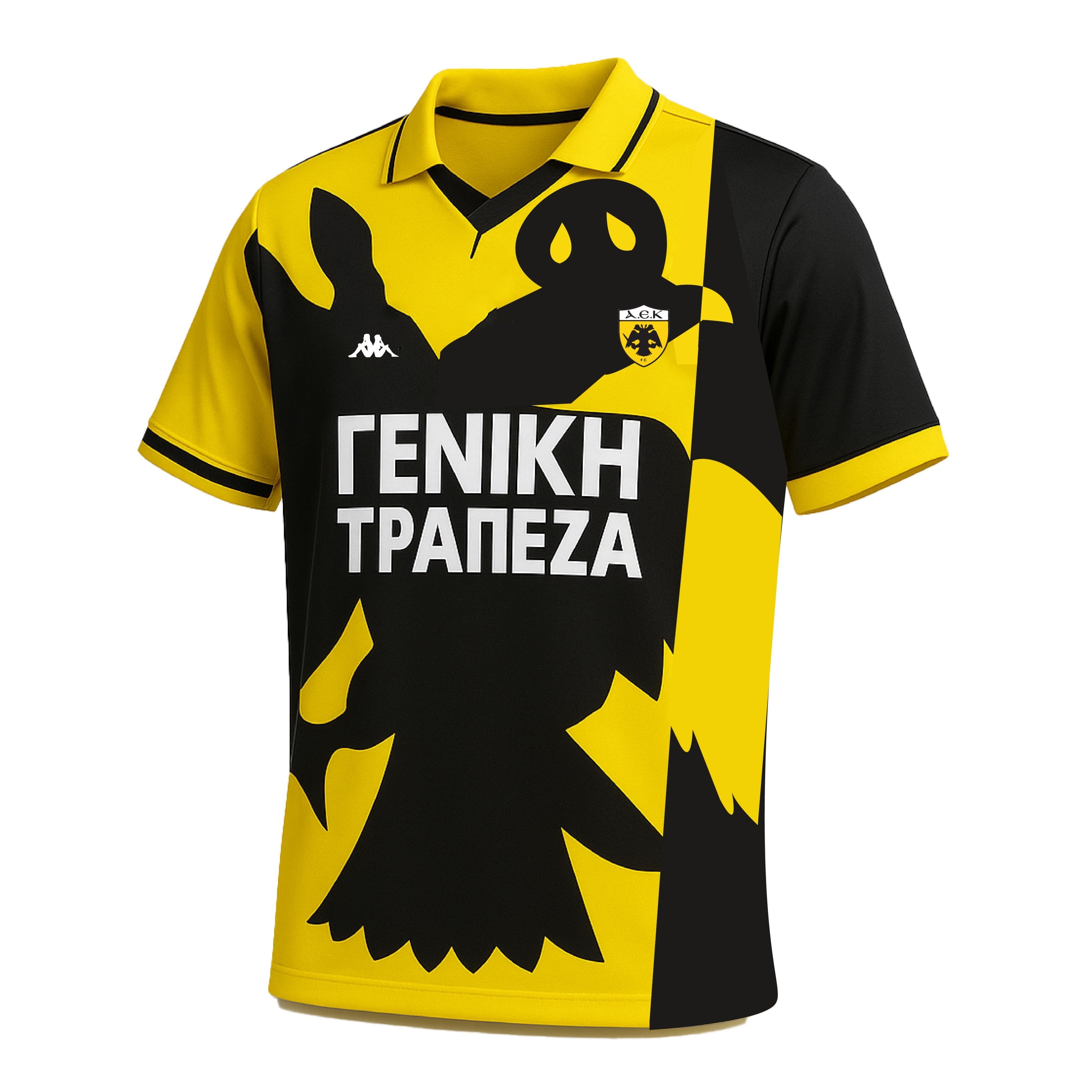 AEK Athens 1996-1997 Home (Feels Like New) - Size S