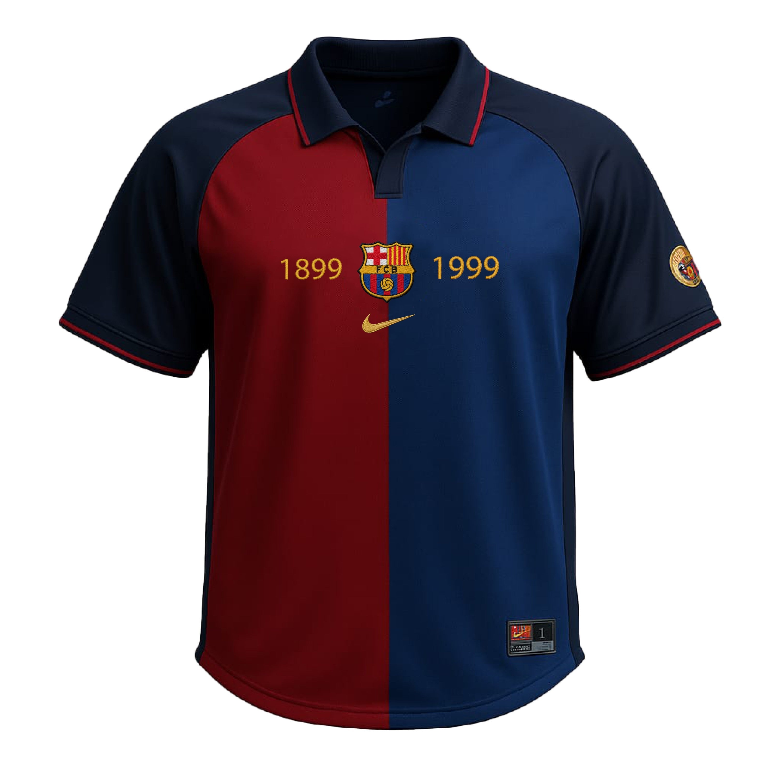 Barcelona 1999-2000 Home (Feels Like New) - Size L