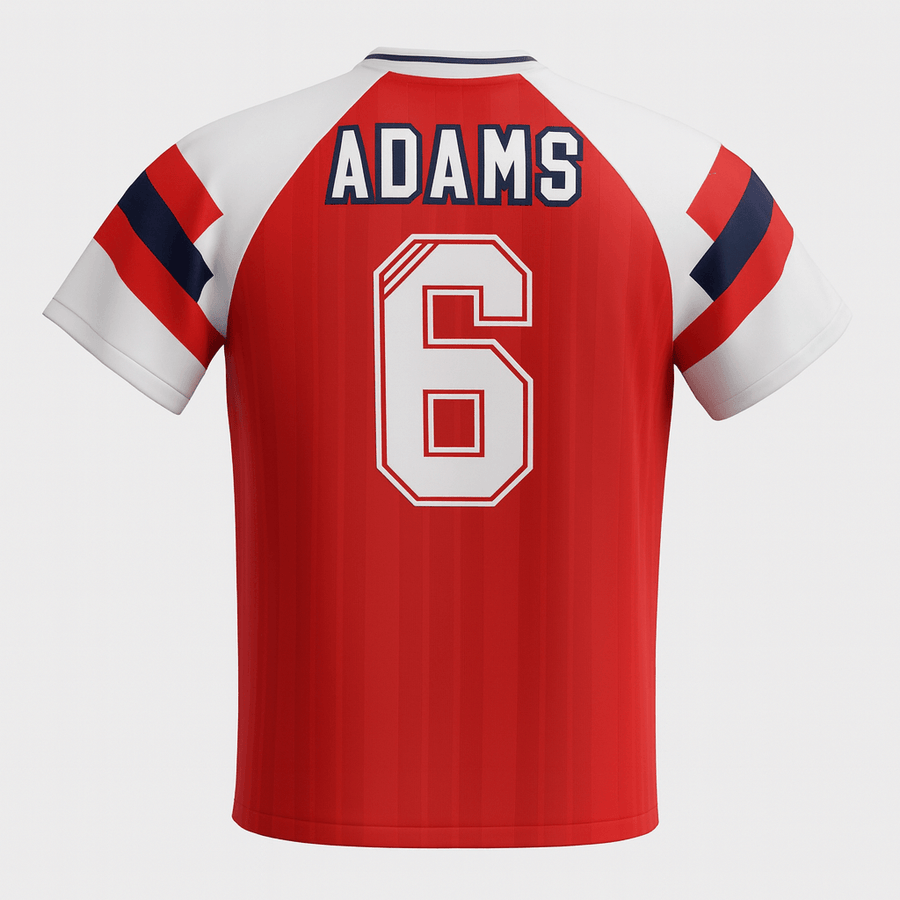 1992–94 Arsenal Home Adams #6 (Feels Like New) - Size XL