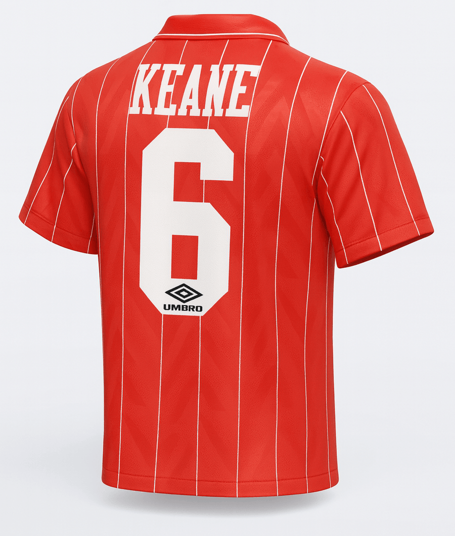 1992–94 Nottingham Forest Home Keane #6 (Feels Like New) - Size XS