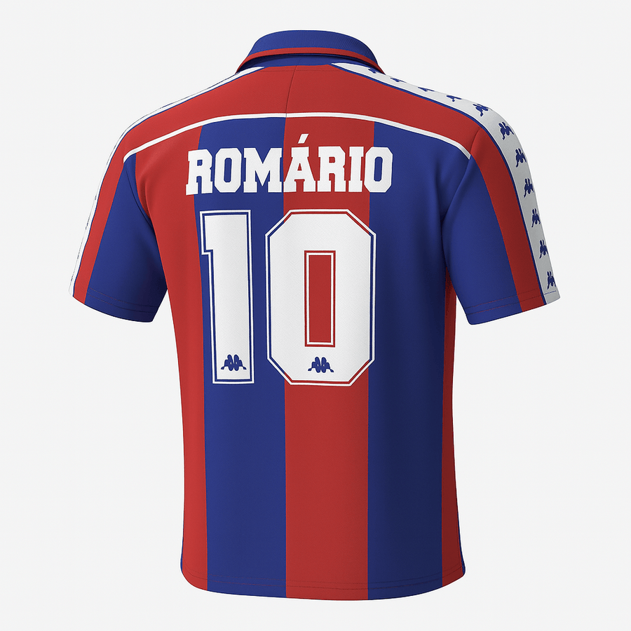 1992–95 Barcelona Home Romario #10 (Feels Like New) - Size XL