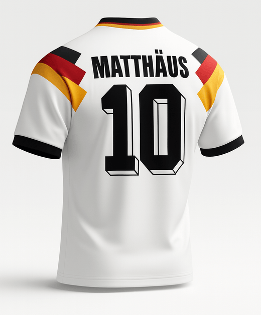 1992 Germany Home Matthaus #10 (Feels Like New) - Size XXL