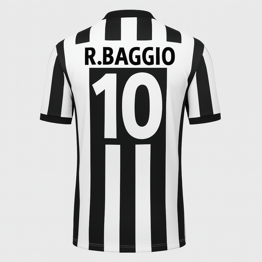 1994–95 Juventus Home Baggio #10 (Feels Like New) - Size XXL