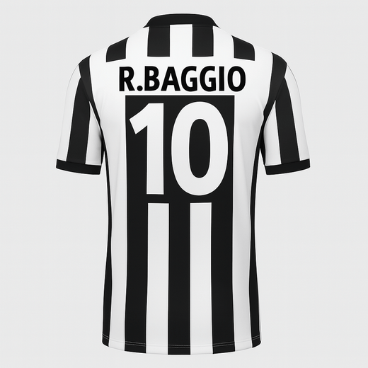 1994–95 Juventus Home Baggio #10 (Feels Like New) - Size L